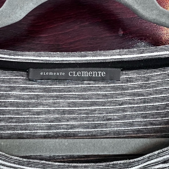 EUC Elemente Clemente Quiet Luxury Striped Tapered
Dolman Top size Small - Picture 3 of 9